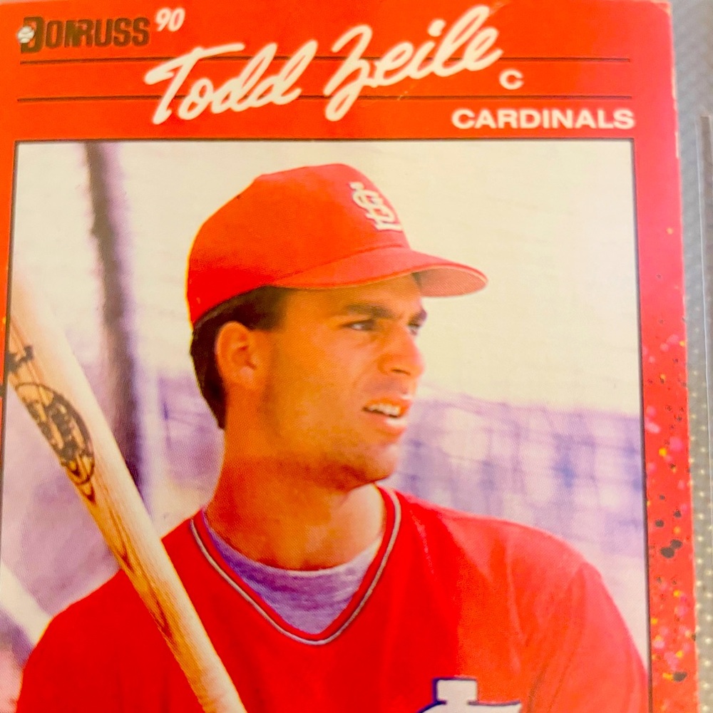 Baseball Cards Todd Zeile Rookie Card